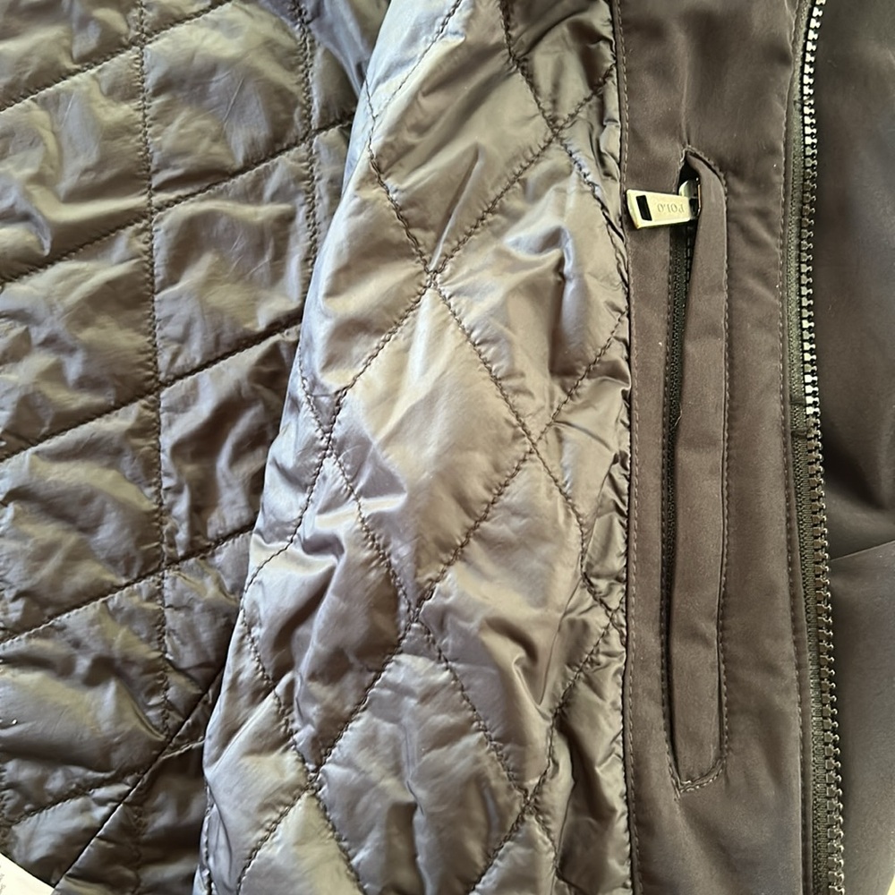 Ralph Lauren Men's Windbreaker/Rain Jacket with Red Logo (M) Navy Blue - Picture 5 of 12